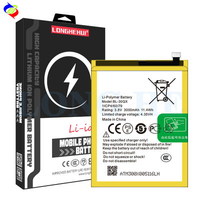 Batería de 3000 mAh BL-30QX para Infinix X521 Sistema de teléfono móvil Modelo X521 Código BL-30QX