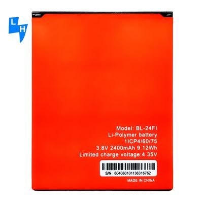 2400mAh Capacidad Black Itel 24Fi S12 A22 Pro BL-24Fi Batería móvil para sus necesidades