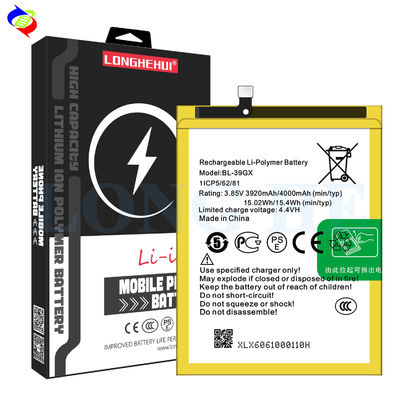 BL-39GX Batería de 4000mAh para Infinix X573 Hot S3 Baterías recargables para teléfonos móviles