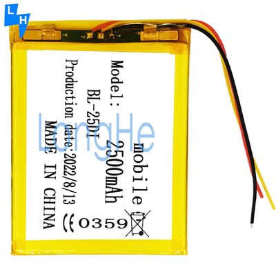 Batería de iones de litio para teléfonos móviles de alta capacidad BL-25DI original para ITEL it1516 Tablet Pad