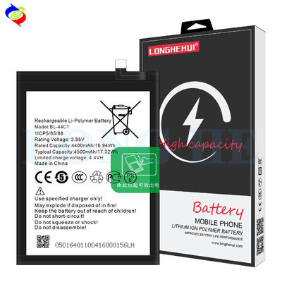 Batería recargable de plata BL-44CT para Tecno Camon 16 Premier/CE9 teléfono 4500mAh