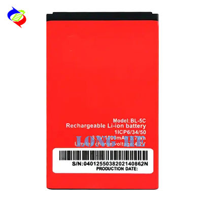 Batería BL-5C de 1000 mAh con protección de doble IC y tecnología avanzada de polímero de litio