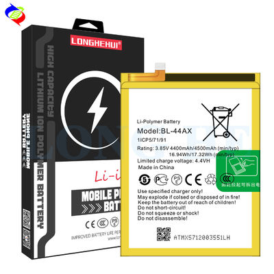 Batería recargable de 4500mAh BL-44AX X571 para Infinix Note 4 Pro de alta capacidad Blanco