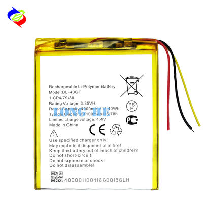 Batería de reemplazo de 4100mAh para Tecno 1704 BL-40GT