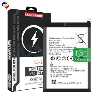 X683 Batería de teléfono móvil 5200mAh BL-51BX para Infinix Note 8i OEM/ODM de alta capacidad