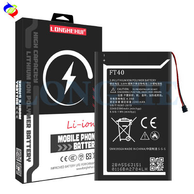 El stock de 2390mAh FT40 para Moto E 2a generación/E2 2015/E 1 XT1527 XT1511 XT1505 XT1524 Batería