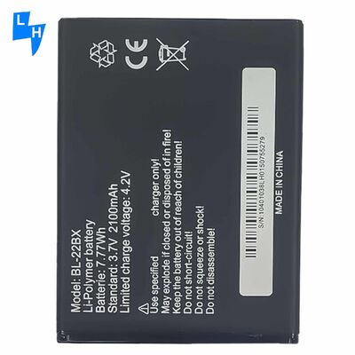 BL-22BX Batería de teléfono celular para Infinix Hot 2 X510 3.7V 2100mAh recargable