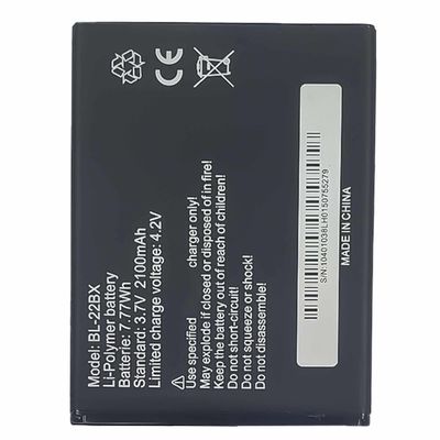 Batería de teléfono celular BL-22BX para Infinix Hot 2 X510 3.7V 2100mAh recargable