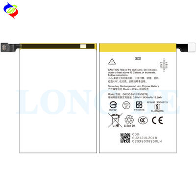 3430mah Capacidad personalizada Batería de teléfono móvil G013C-B Reemplazo para Google Pixel 3XL/XL3