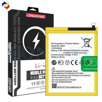 Batería de teléfono móvil 3650mAh BL-35BX X620 Zero6 para Infinix Zero 6 Pro y rendimiento