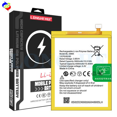 Protección de doble IC 4000mAh BL-39MX S5 Pro Batería para teléfono móvil Infinix X660