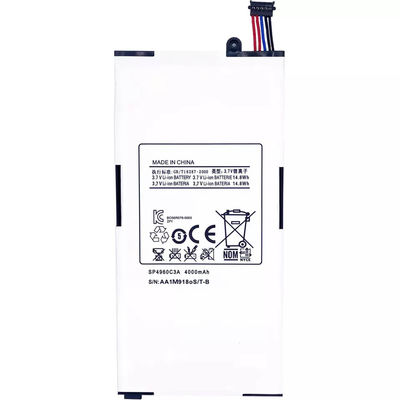 Batería recargable de 3.8V 4000mah SP4960C3A para Samsung Galaxy Tab 7.0 P1000 Batería de tableta