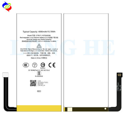 Batería de polímero de iones de litio recargable para teléfonos móviles GTB1F para Google Pixel 5 4080mAh 3.87V