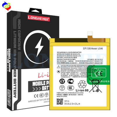 ODM Motorola LC40 4.4V 3550mAh Batería de polímero de litio para carga reemplazable
