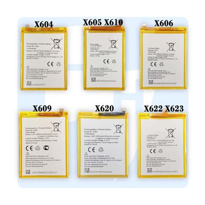 Batería para Infinix X689 X610 X606 X609 X620 X622 X623 X624 X625 X626 X627 X650 X655 X656