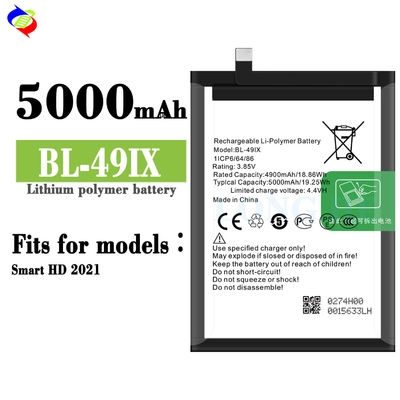 5000mAh BL-49iX Batería OEM para Infinix Smart HD 2021 100% ciclo cero y compatible