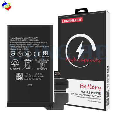 Batería de teléfono móvil negra para Pixel 8 Pro 3.89V 5050 mah GUKD8 Reemplazo de iones de litio