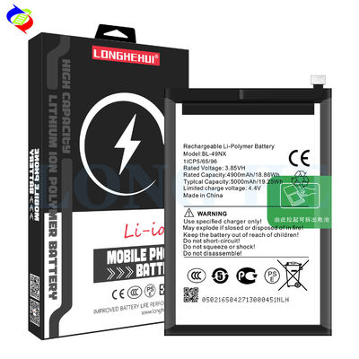 5000mAh Capacidad BL-49NX Batería para Infinix Hot 30i/X669/Smart7HD teléfono recargable