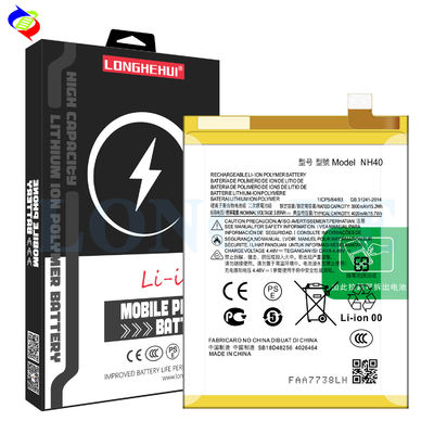 Batería de reemplazo 100% compatible para Motorola E22 Telefono NH40 Código de batería 4020mAh