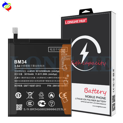 Protección de doble IC BM34 Batería original de 3090mAh para Xiaomi Note Pro Envío rápido