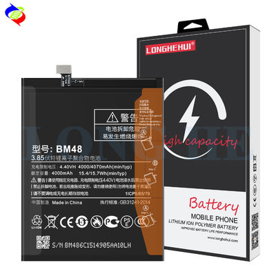 Paquete de baterías LiPo BM48 para el teléfono móvil compatible Xiaomi Mi Note2 Note 2 GB/T18287-2000