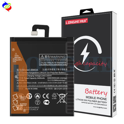 Batería recargable de protección de doble IC para Mi Note 3 reemplazo original BM3A