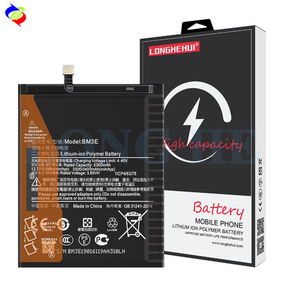 En stock BM3E 3.85V 3400mAh Batería de teléfono inteligente móvil para Xiaomi 8 reemplazo Negro
