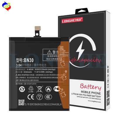 3120mAh BN30 Batería de reemplazo para Xiaomi Redmi 4A Blanco Capacidad original de teléfono móvil