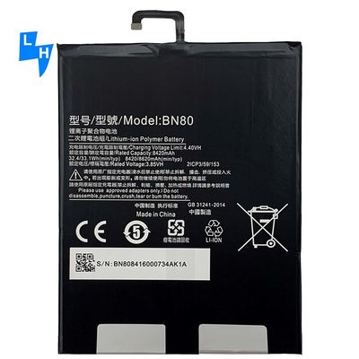 100% OEM Batería de teléfono móvil BN80 para Xiaomi Mi Pad 4 Plus Xiaomi Compatible