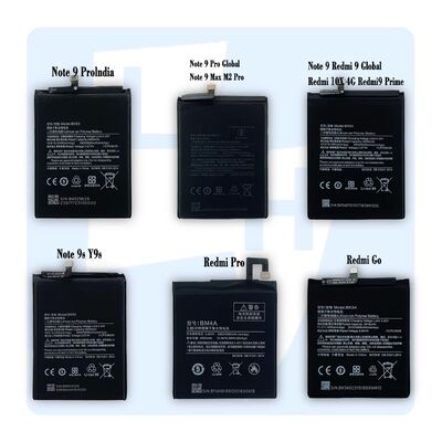 Batería recargable para Xiaomi Redmi 1 2 3 4 5 6X 7 8 8T 9 9A 9C GO PRO K20 K30 K40