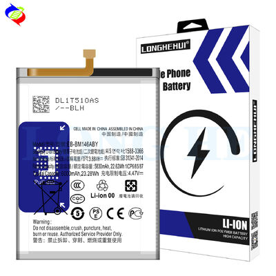6000mAh EB-BM146ABY Batería para el teléfono móvil Galaxy F54 M54 5G M34 5G F14 5G F34 5G Ahora