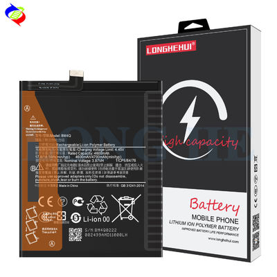 Protección de doble IC Batería recargable de iones de litio BM4Q para Redmi K30 Pro 4700mAh 3.87V
