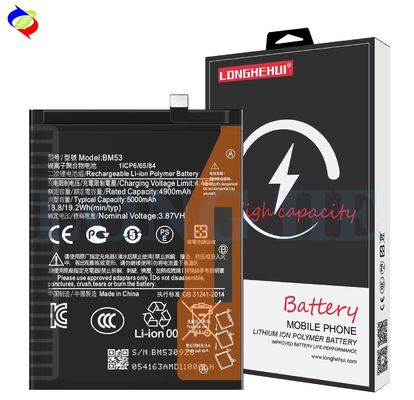 Batería de alta capacidad BM53 5000mAh para el teléfono móvil Xiaomi Mi 10T 10T Pro Redmi K30S