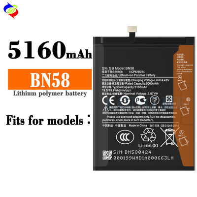Batería de teléfono móvil original para Redmi BN58 y Xiaomi compatible