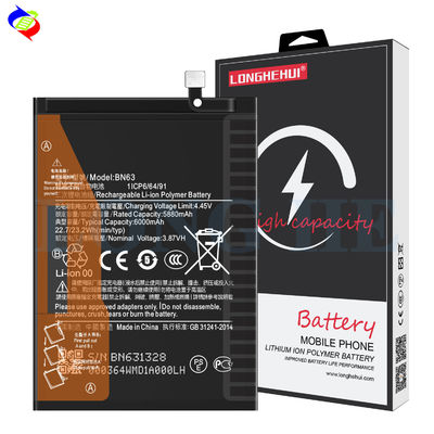 Baterías de li-polímero BN63 para Xiaomi RedMi 10 10 Prime 3.87V 6000mAh