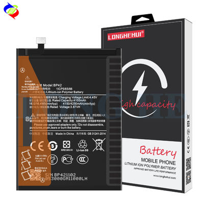 BP42 Batería de reemplazo para Xiaomi Mi 11 Lite M2101K9AG M2101K9AI 4250mAh recargable