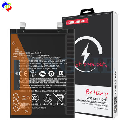 Batería de polímero de iones de litio BM5G recargable de 5080mAh para el teléfono móvil MI NOTE 11T PRO
