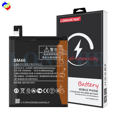 4000mAh Batería BM46 para Xiaomi Redmi Note3 Recargable y de alta capacidad de reemplazo