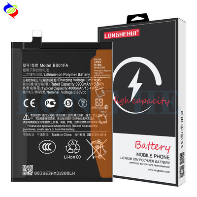 Batería de polímero de litio de alta capacidad para Xiaomi Black Shark 1 Baterías de teléfono de 4000mAh