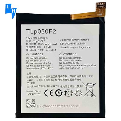 Potente batería de 3000mAh para el modelo de sistema de teléfono móvil Alcatel Idol 4S TCL950 TLP030F2