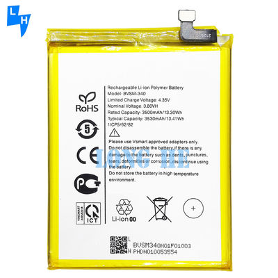 Batería original BVSM-340 de iones de litio 3530mAh 3.80V para teléfono móvil Vsmart Star 4