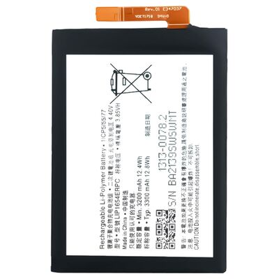 Potente batería de litio de polímero LIS1654ERPC para el teléfono celular Sony XA2 L2 H3311 H4311 L3