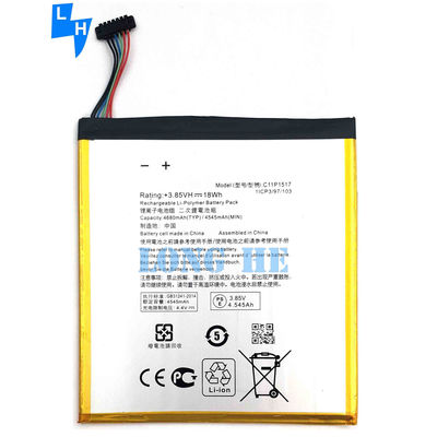 Batería de alta capacidad 4680mAh C11P1517 Tab para ASUS ZenPad 10.1 Z301M Garantizada en stock