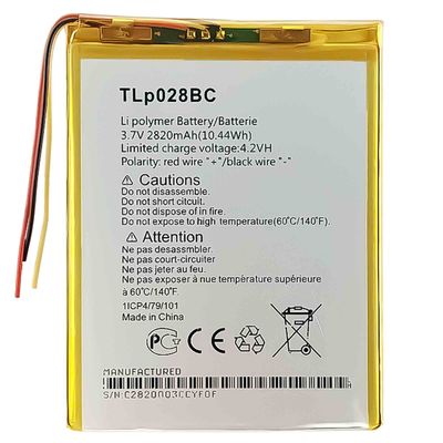 TLP028BC Batería para Alcatel Pixi3 7.0 028B2 9002 OT9002 OT8055 OT8057 2820mAh 3.7V