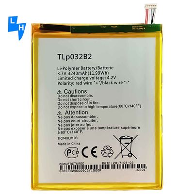 3240mAh TLP032B2 TLP032BD POP7S P310A OT9006W PIXI 8 batería para alcatel OneTouch POP-7