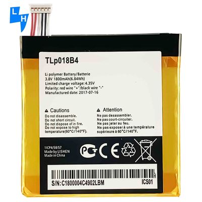OT7025 OT6030 alcatel One Touch idol Batería de teléfono inteligente móvil TLP018B4 3.8V 1500mAh