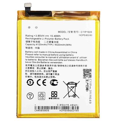 Batería de teléfono móvil recargable de 4120mAh ZC553KL X00DDA para ASUS ZenFone 3 Max 5.5