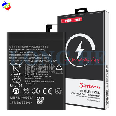 Código aplicable TA-1086/TA1080/TA-1029 Batería de poliéster de iones de litio HE341 de 4000 mAh de 3,85 V