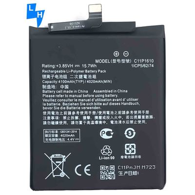 Batería recargable C11P1610 para ASUS Zenfone 4 Max Pegasus 3.85V 4100mAh Reemplazo