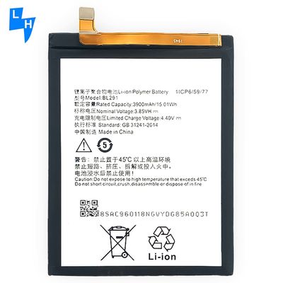 Una batería duradera compatible con MOTO para Lenovo A5 L18021 BL291 Batería de litio de 3900mAh